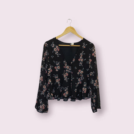 חולצה פרחונית H&M | מידה M