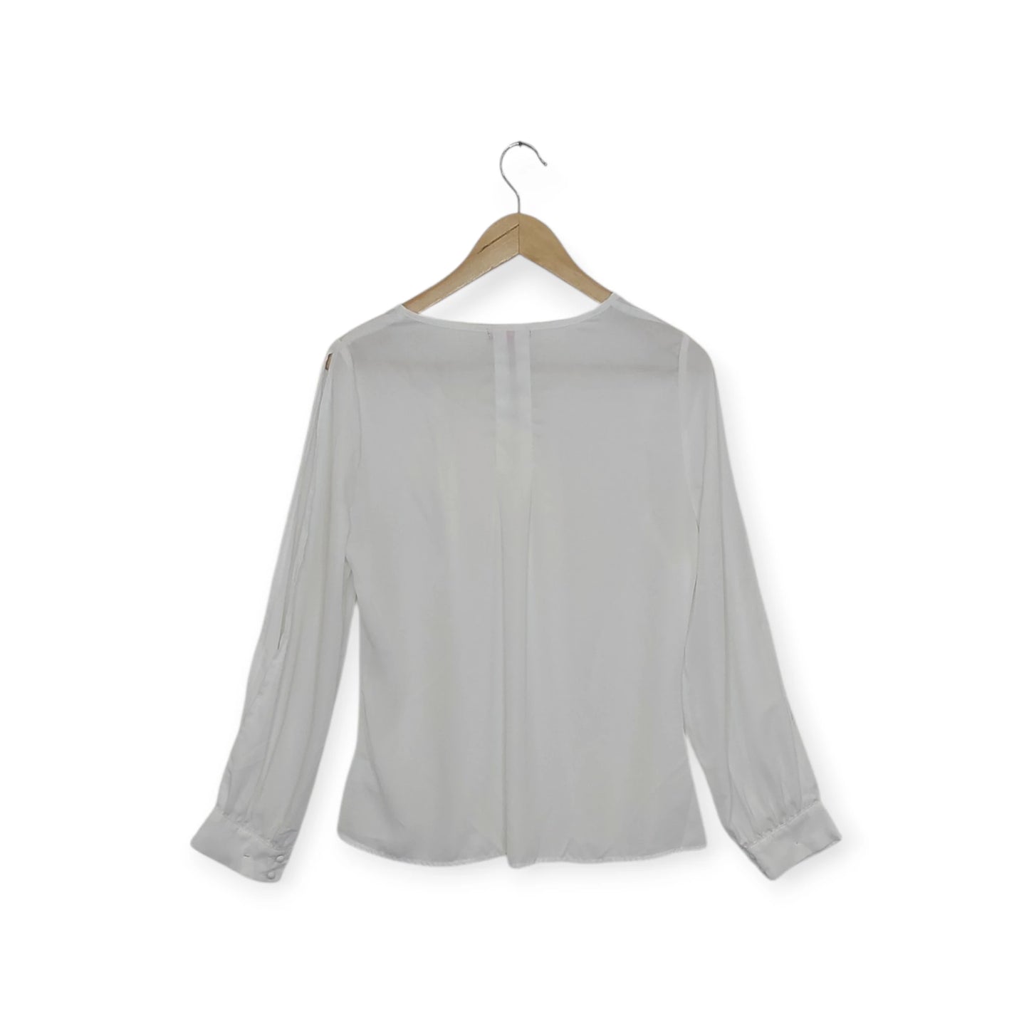 חולצה ארוכה, צבע לבן | מידה 42