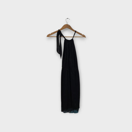 שמלת מידי שחורה כסופה מידה-34 של H&M | מידה 34