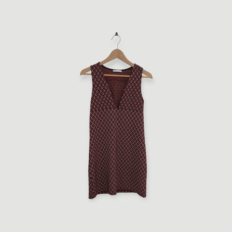 שמלת מיני הדפסים ZARA | מידה S