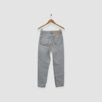 מכנס ג'ינס אפור בהיר ZARA | מידה M