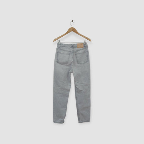 מכנס ג'ינס אפור בהיר ZARA | מידה M