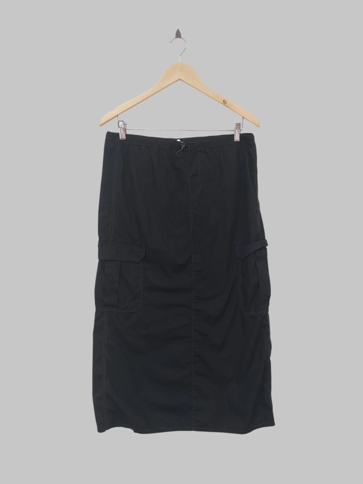 חצאית שחורה מקסי H&M | מידה S