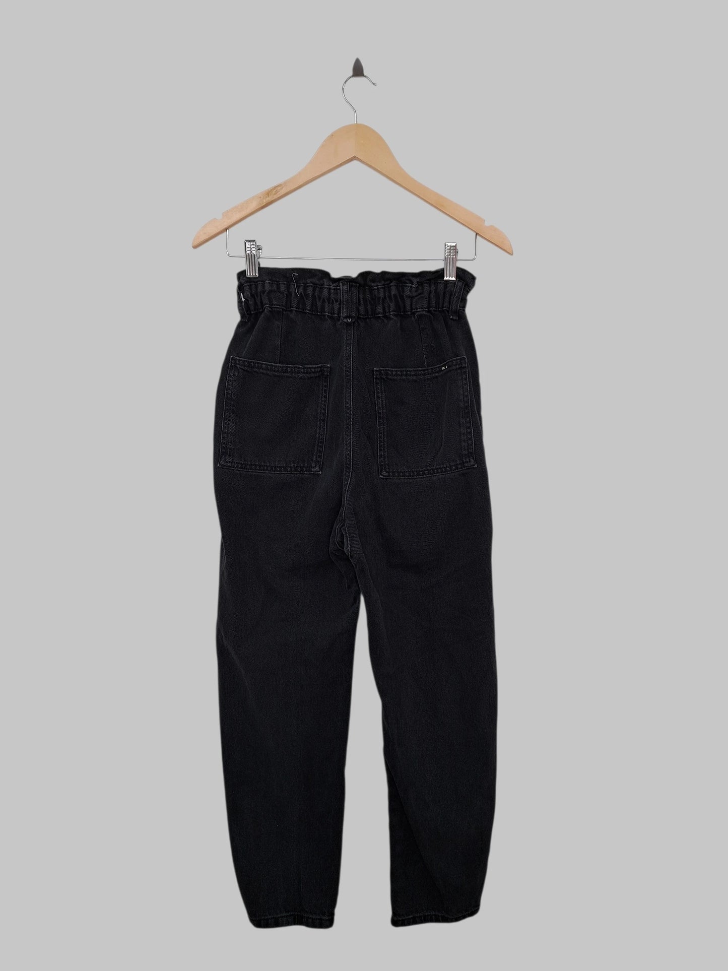 מכנס ג'ינס שחור ZARA | מידה XS