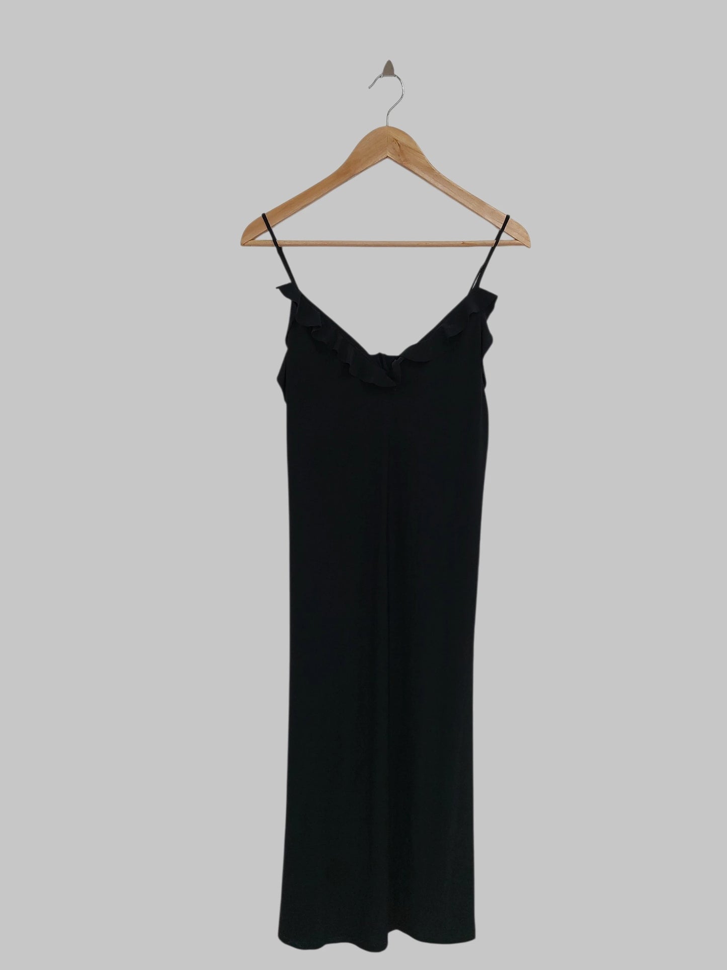 שמלת מקסי שחורה ZARA | מידה S