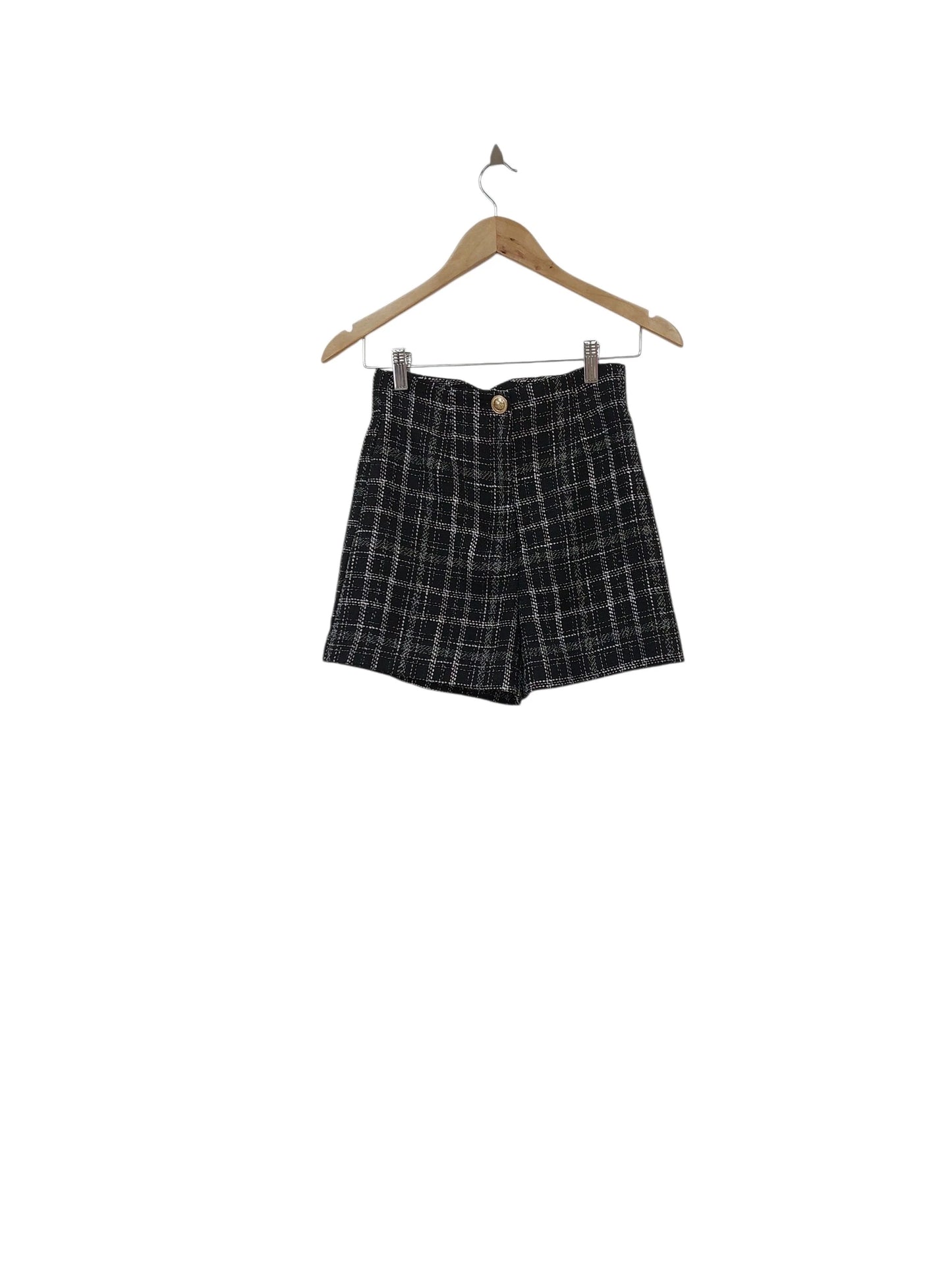 מכנס קצר משבצות ZARA | מידה XS
