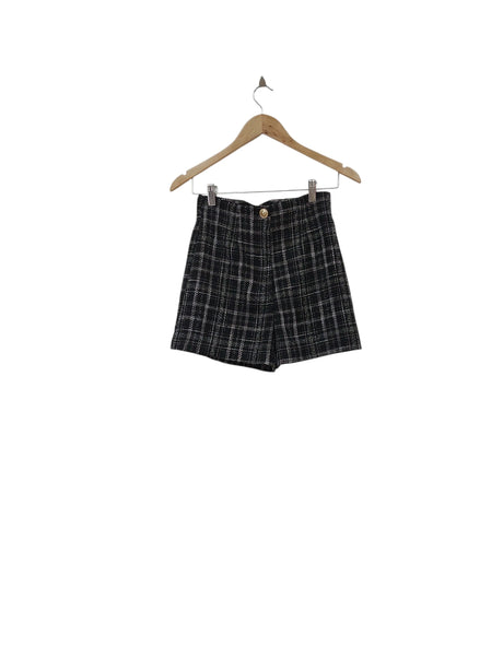 מכנס קצר משבצות ZARA | מידה XS