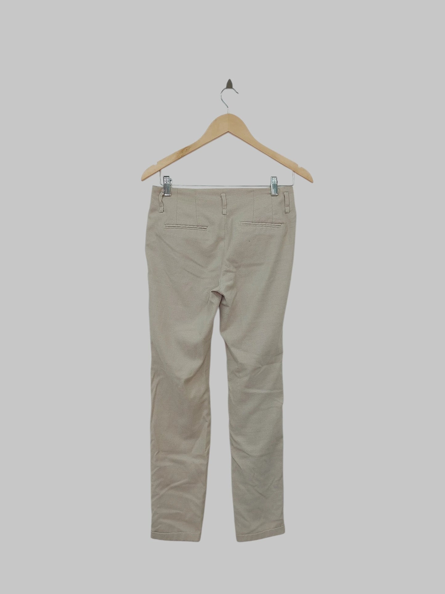 מכנסיים בז' Zara Basic | מידה XS