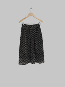 חצאית מידי שחור לבן הדפסים ZARA | מידה XS