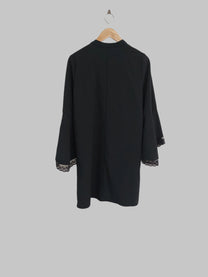 שמלת מידי שחורה ZARA BASIC | מידה L