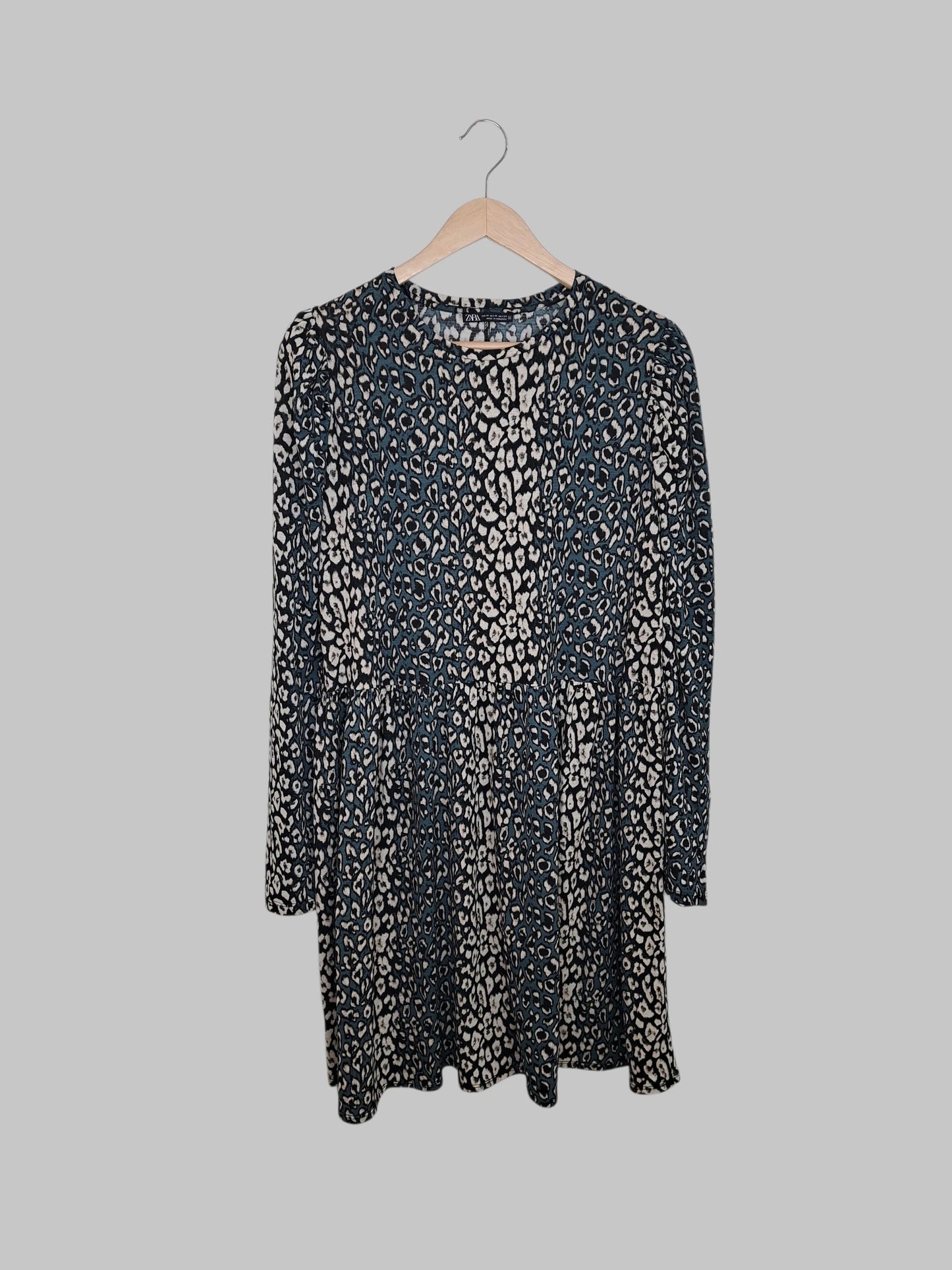 שמלת מידי הדפסים ZARA | מידה M