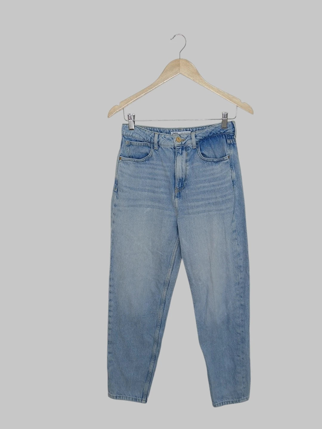 מכנס ג'ינס תכלת ZARA | מידה S