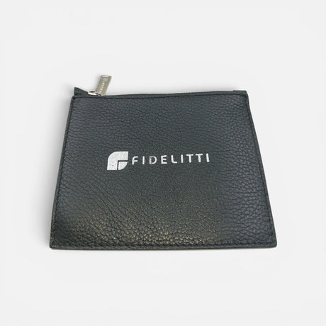 ארנק בינוני בצבע שחור FIDELITTI . | מידה ONE SIZE