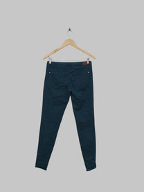 מכנס ג'ינס ירוק ZARA | מידה S