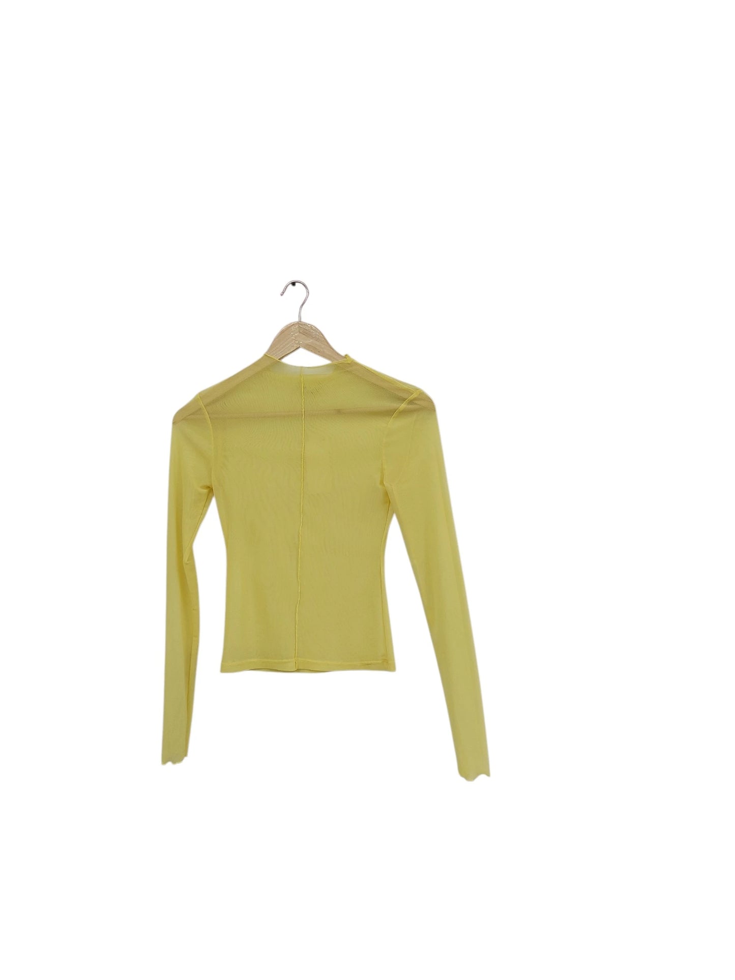 ח ןלצת שיפון צהובה של ZARA | מידה S