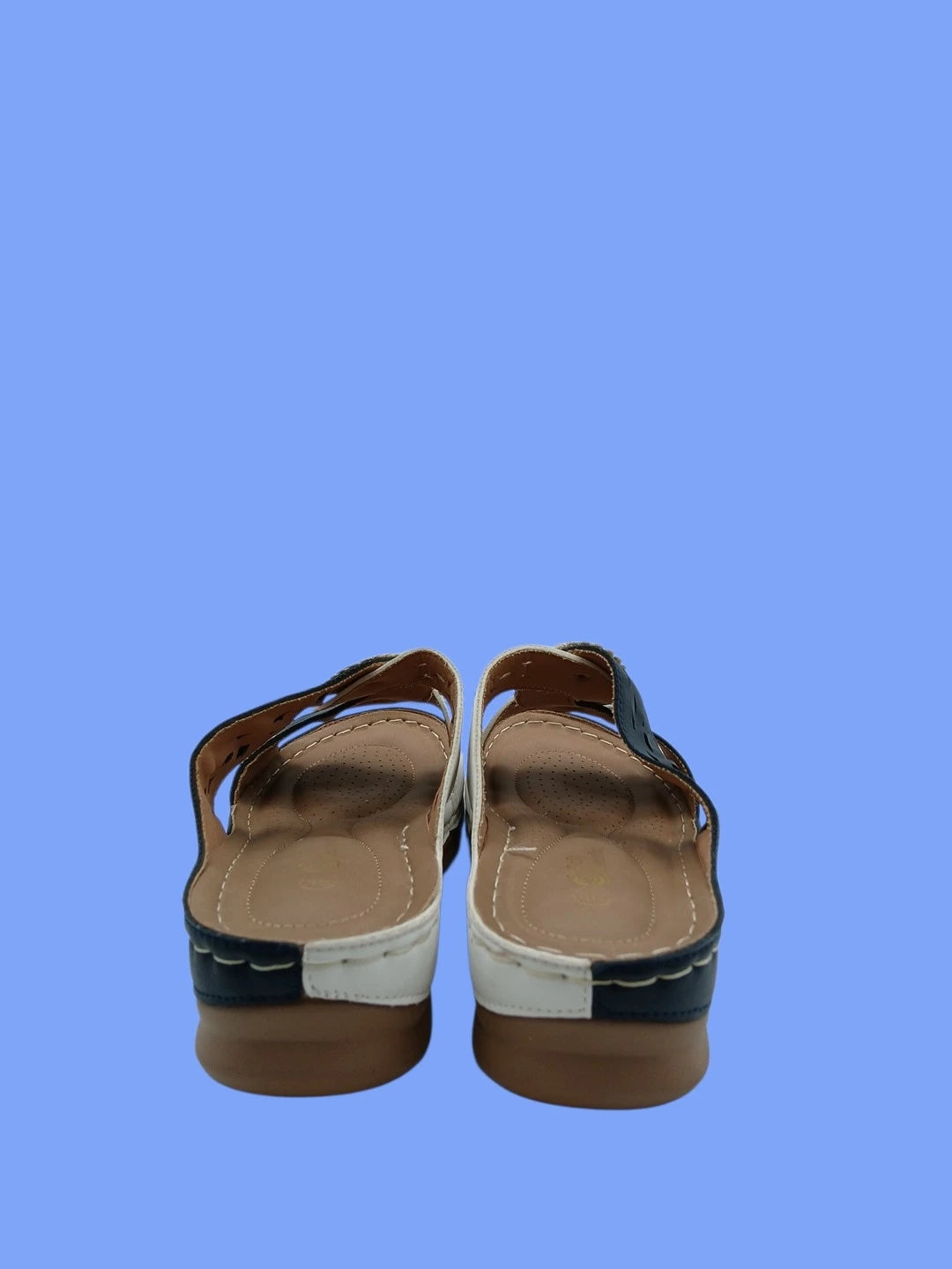 סנדלים לבן/שחור Soft Comfori | מידה M