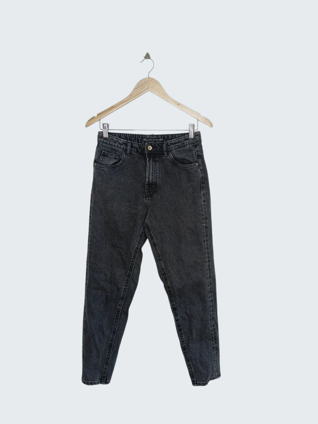 מכנס ג'ינס שחור ZARA | מידה S
