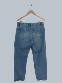 מכנס ג'ינס כחול refuge denim STRAIGHT | מידה XL