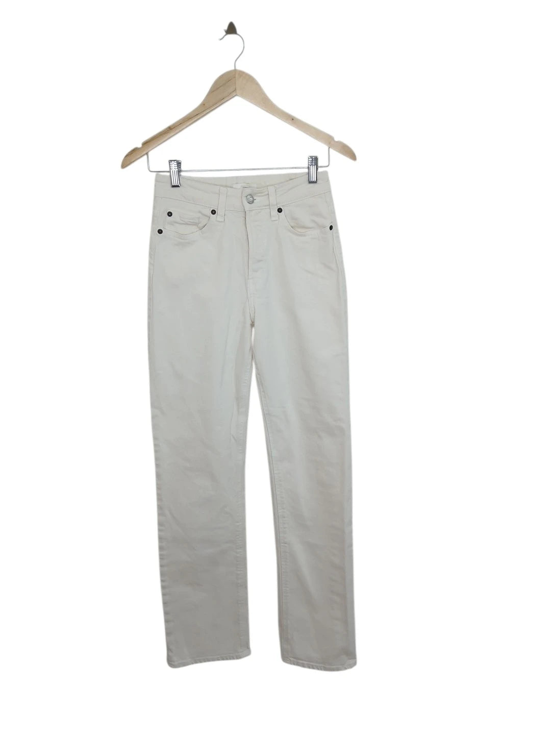 מכנס ג'ינס קרם H&M | מידה XS