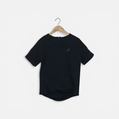 חולצה קצרה, צבע שחור | מידה XS