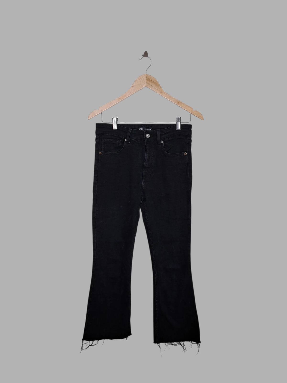 מכנס ג'ינס שחור ZARA | מידה M