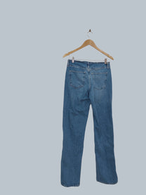 מכנס ג'ינס ארוך תכלת ZARA | מידה S