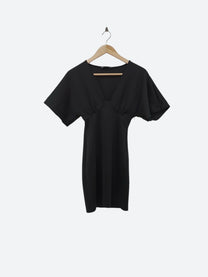 שמלת מיני שחורה ZARA | מידה XS