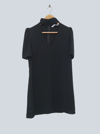 שמלה מידי שחורה ZARA | מידה M