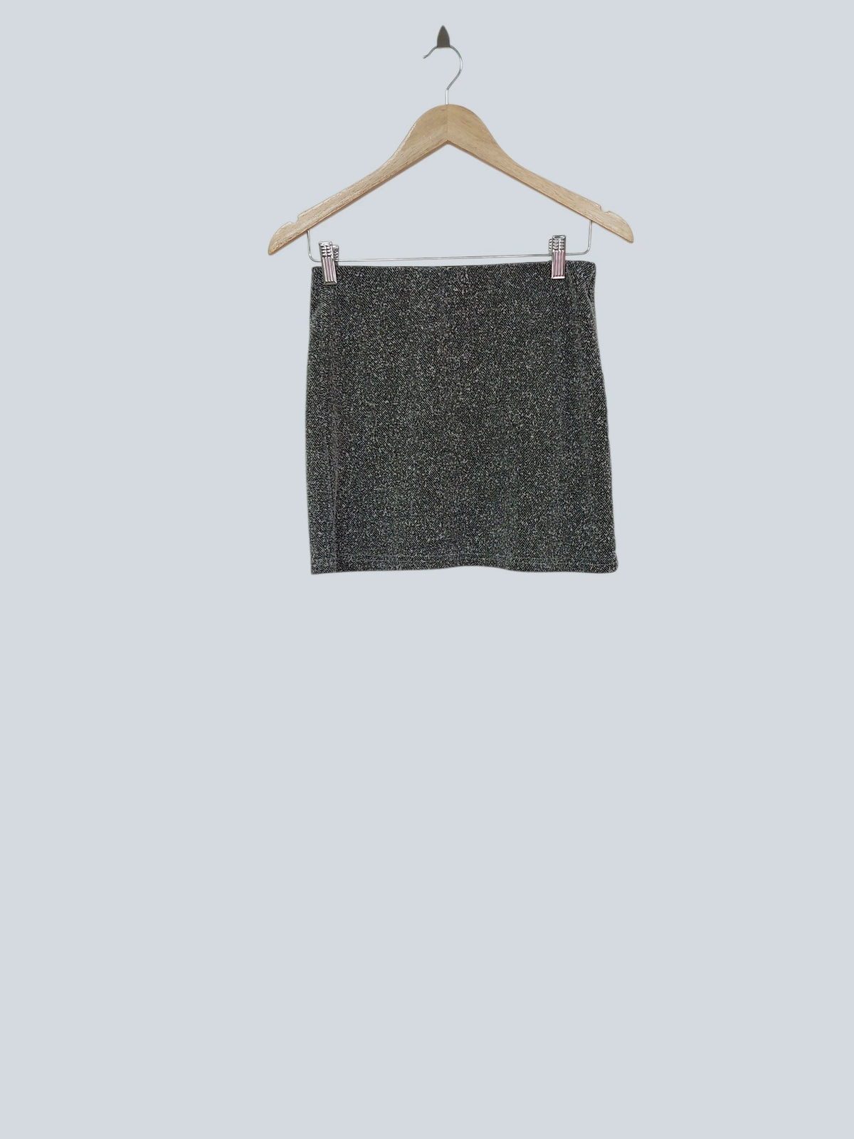 חצאית מיני אפורה Bershka | מידה M