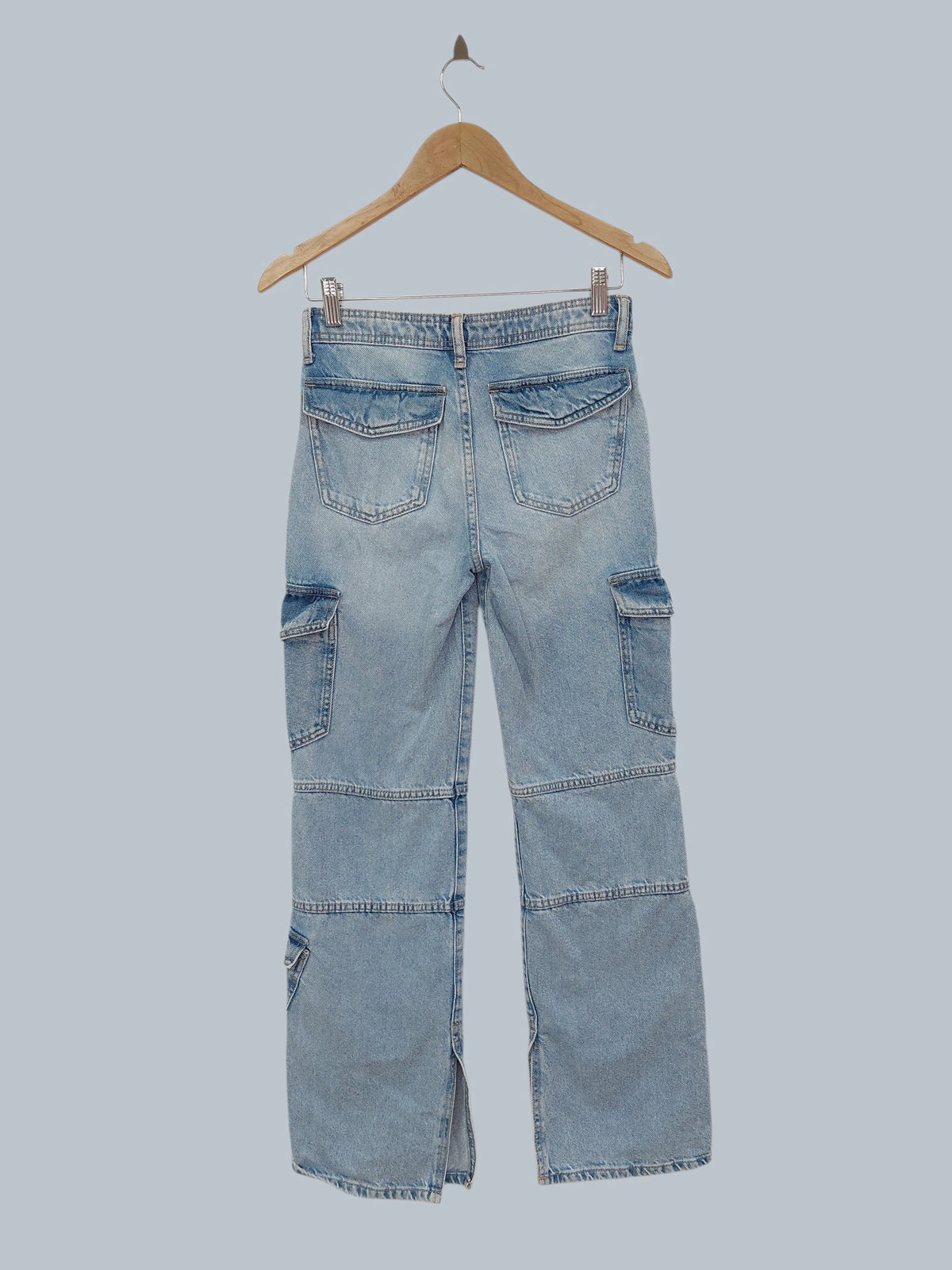 ג'ינס תכלת ZARA | מידה XS