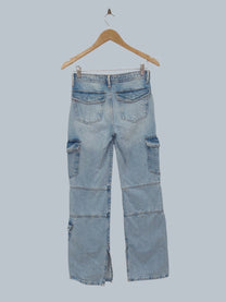 ג'ינס תכלת ZARA | מידה XS
