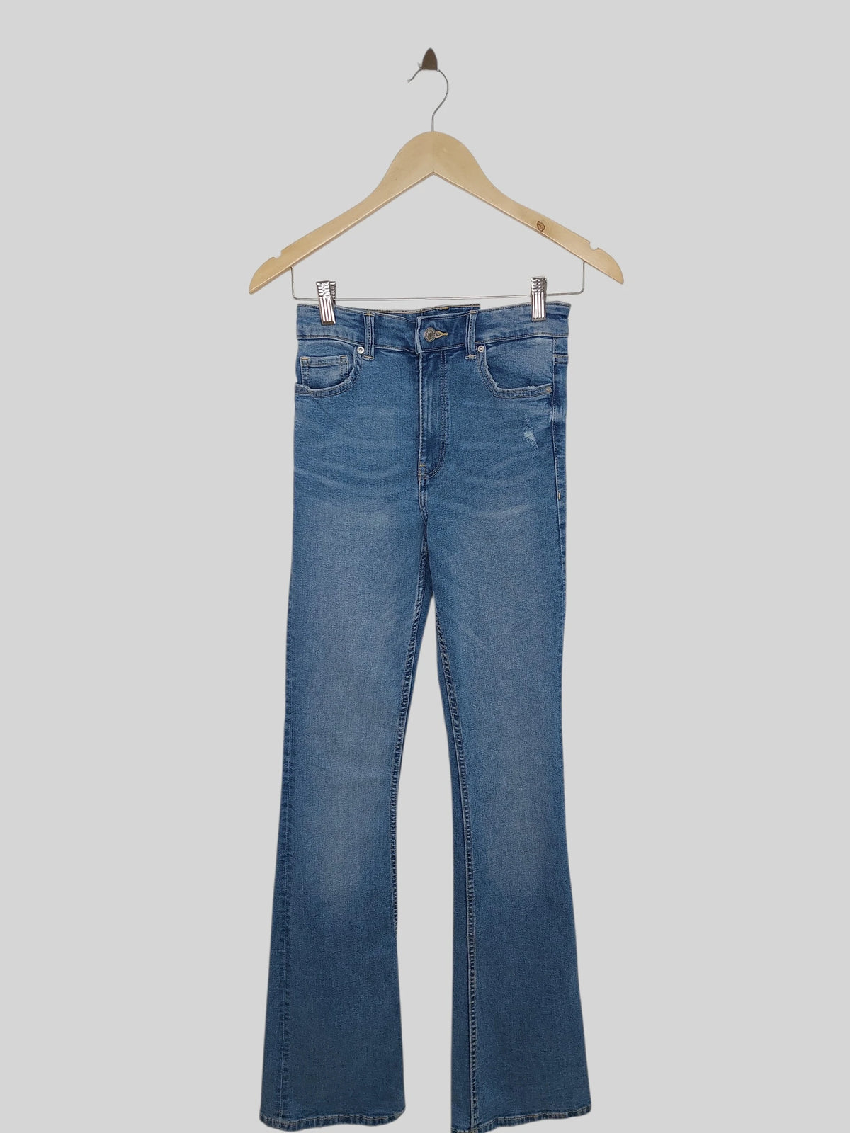 מכנס ג'ינס כחול BERSHKA | מידה XS