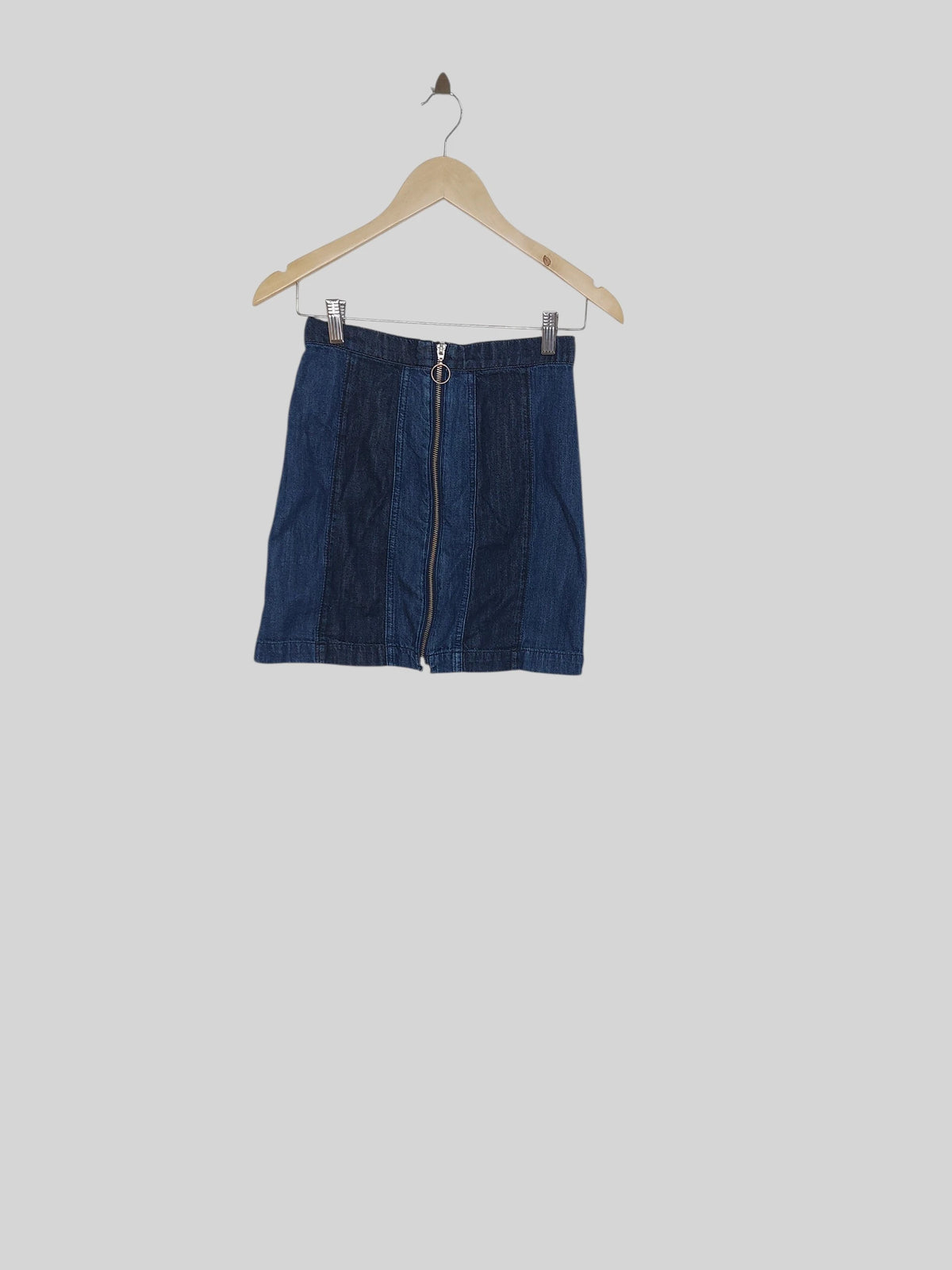 חצאית מיני ג'ינס כחול H&M | מידה XS