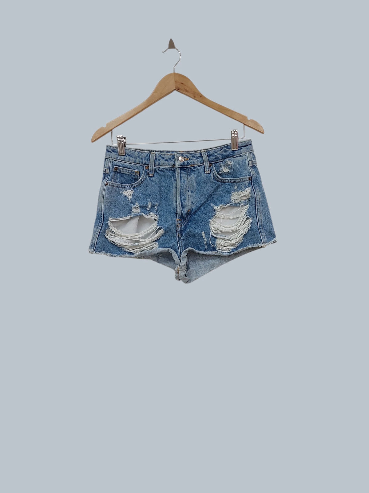 מכנס ג'ינס קצר PULL & BEAR | מידה M