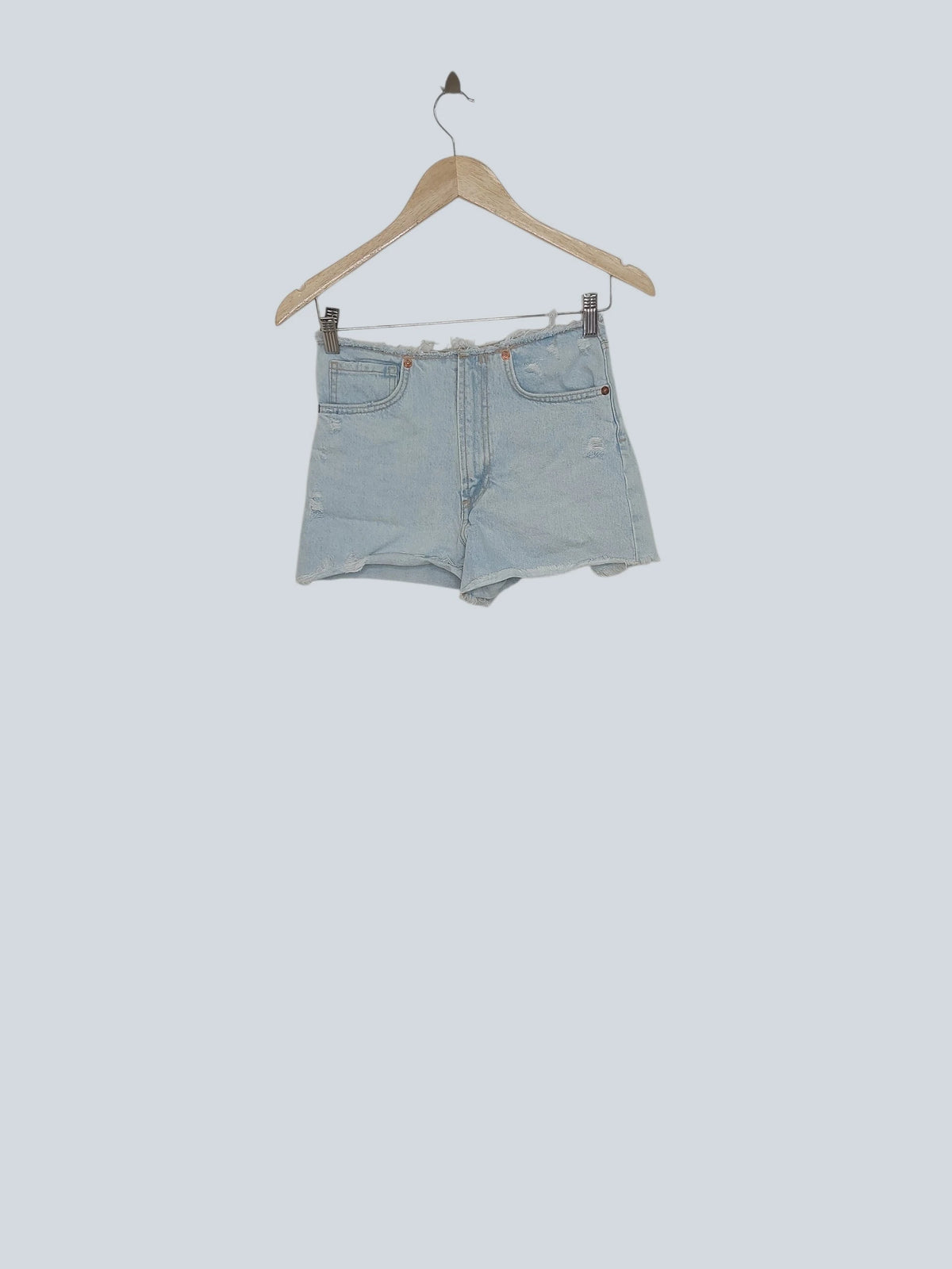 מכנס קצר תכלת ZARA | מידה XS